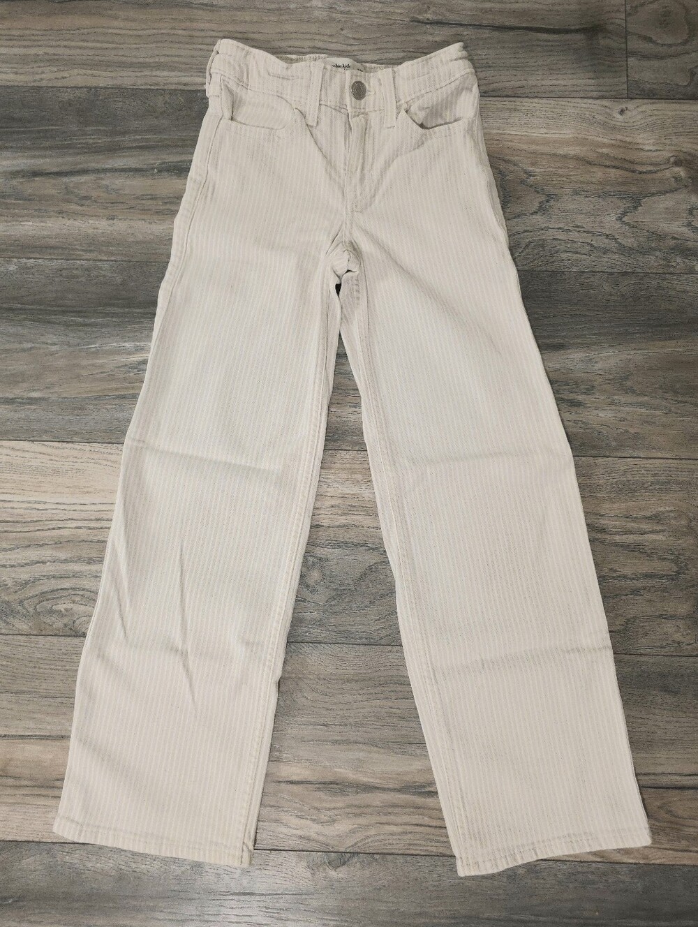 Abercrombie Kids Beige Wide-Leg Pants